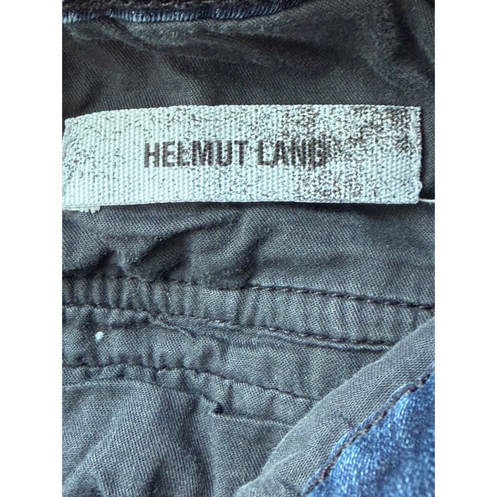 Helmut Lang Dark Vintage Skinny Jeans Womens Size 31 Denim Minimalist Chic - Picture 4 of 13